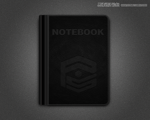 PS绘制精致的笔记本图标教程