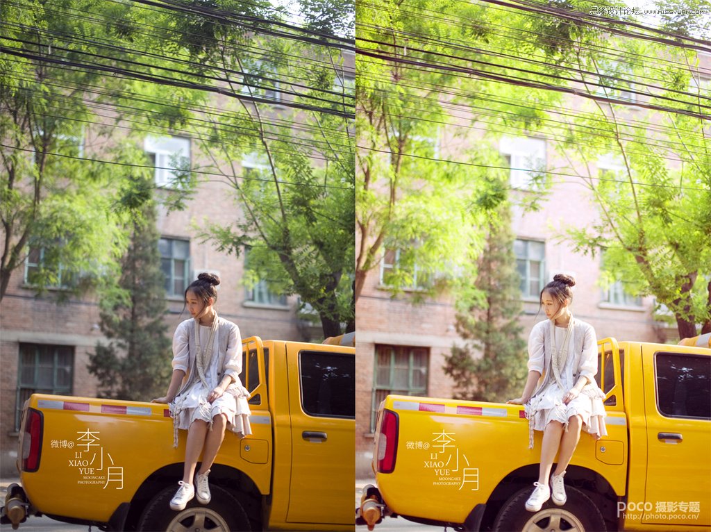 PS调出数码人像照片通透清新效果