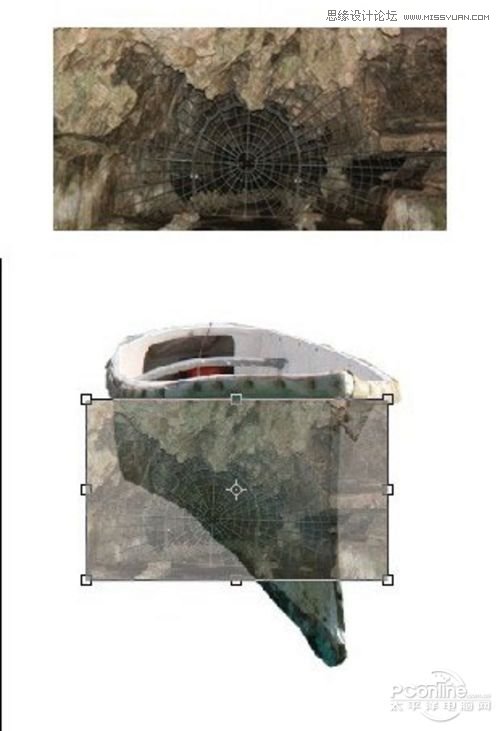 PS合成恐怖效果的幽灵鬼船