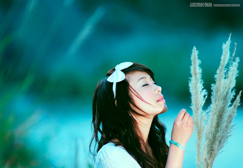 PS使用LAB模式调出通透的阿宝色效果