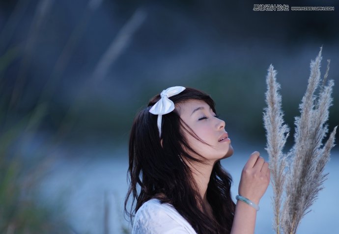 PS使用LAB模式调出通透的阿宝色效果