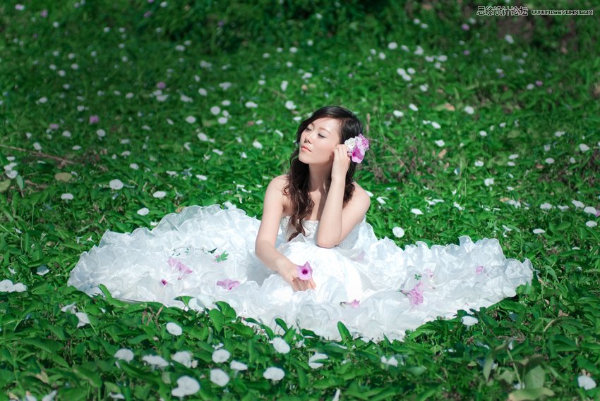 PS快速打造最通透的外景人像