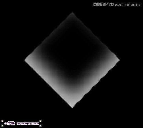 PS制作彩色效果的菱形格子背景