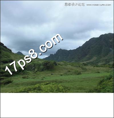 PS合成野外小溪加瀑布教程