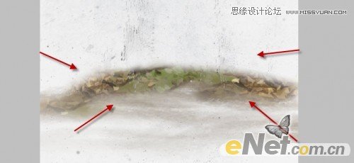 PS制作颓废木纹效果的字体教程