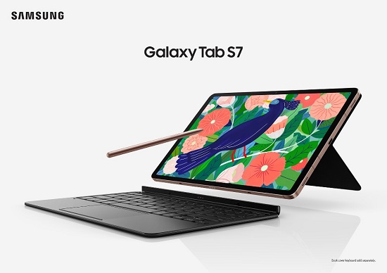 使用三星Galaxy Tab S7系列办公：键盘保护套加持 轻松高效
