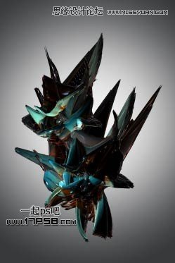 PS合成时尚元素的动感舞女