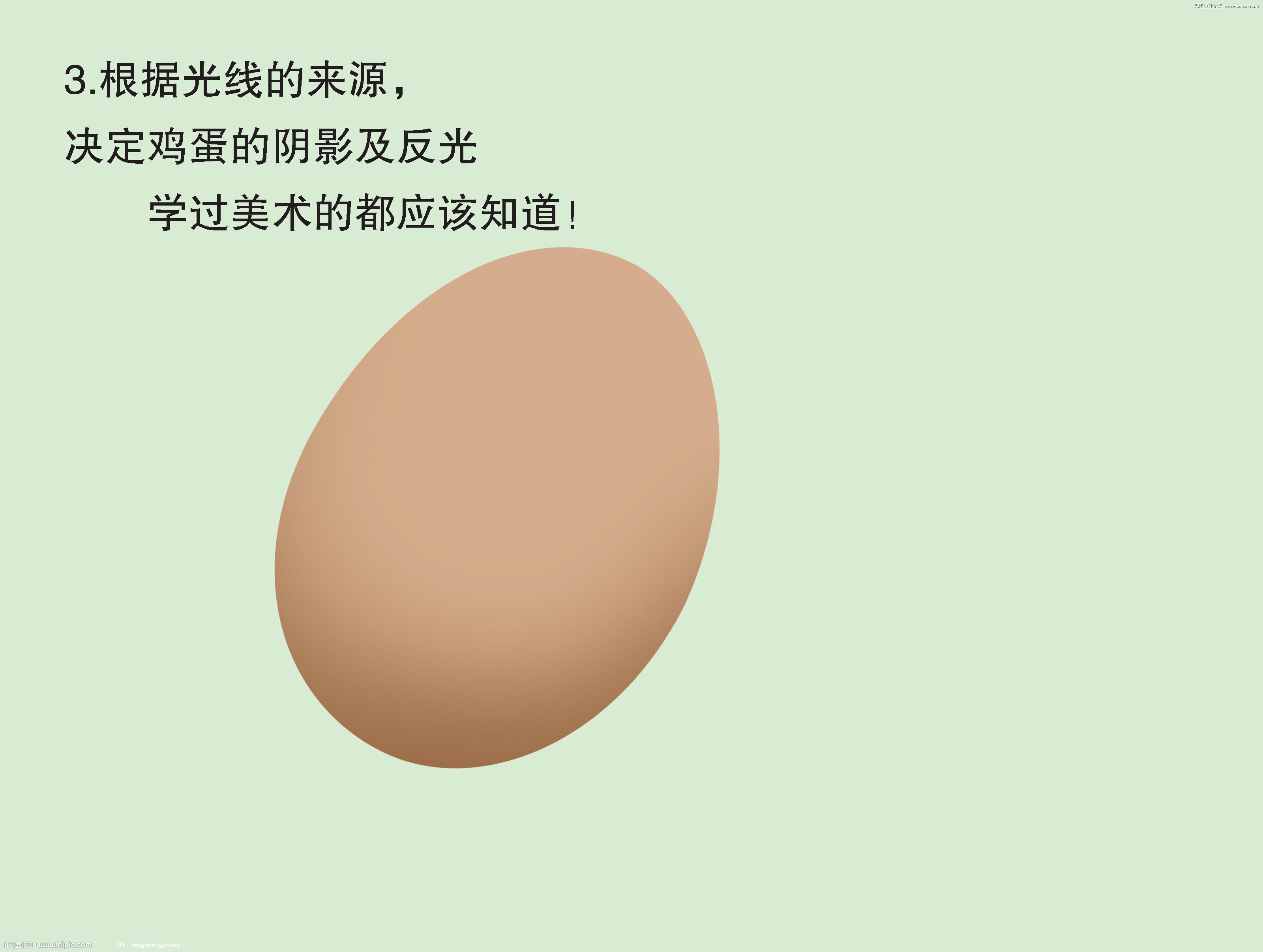PS绘制逼真的鸡蛋教程