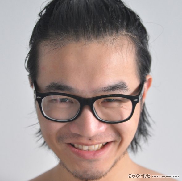 PS恶搞照片制作小丑人物