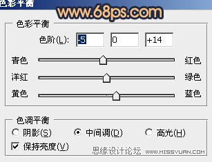 PS调出外景美女甜美的黄色调