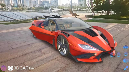 观展新体验！3DCAT助力青桔 “未来之见”线上发布会炫酷亮相