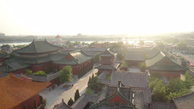 PS为古都照片添加神秘效果