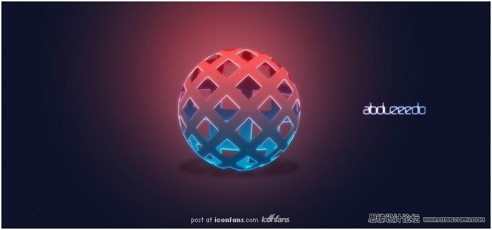 PS轻松使制作3D光感球体