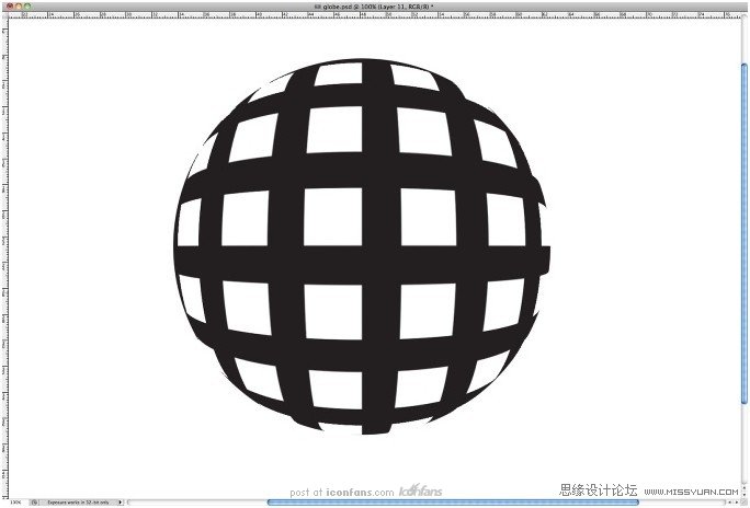PS轻松使制作3D光感球体