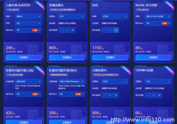 2021年腾讯云618活动火热进行中:2核4G5M服务器688元/3年