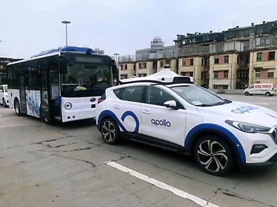 广州荔湾实现抗疫物资实现无人配送，百度自动驾驶车队集结上阵