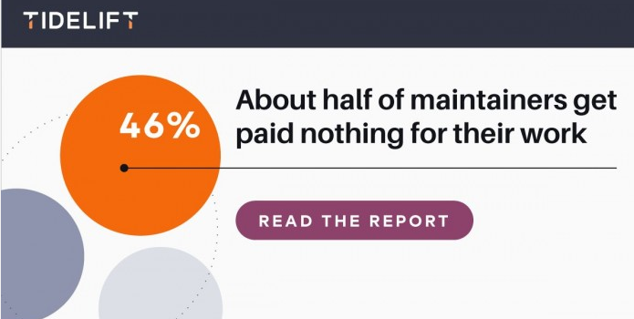 调查：46% 的开源维护者没有任何报酬，26% 年收入过 1000 美元