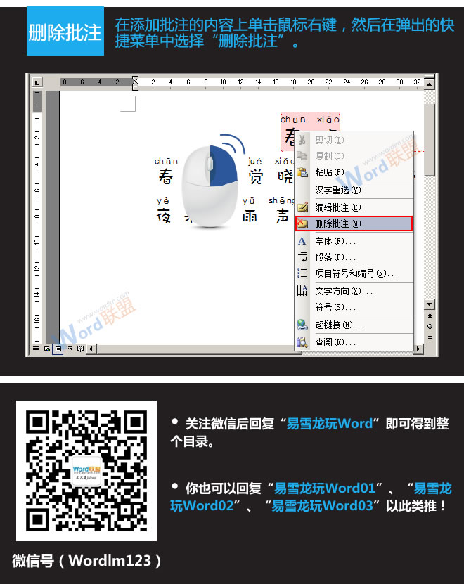 批注怎么隐藏 Word2003如何添加、隐藏及删除批注