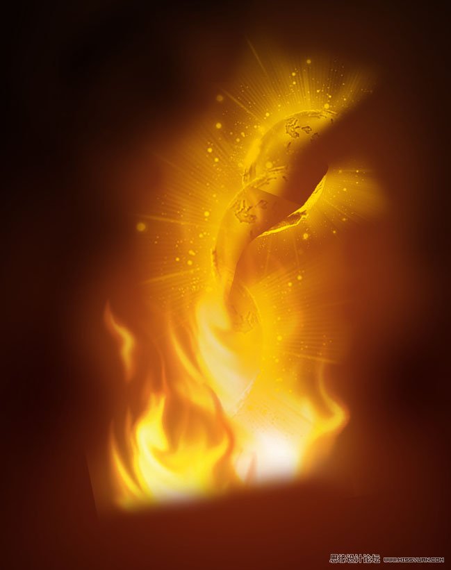 PS设计光线效果的音乐海报教程