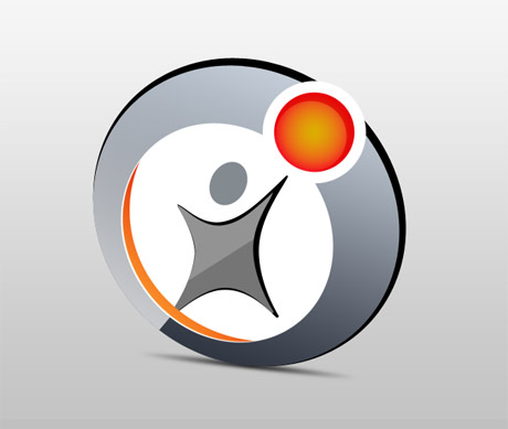 PS绘制公益机构LOGO教程