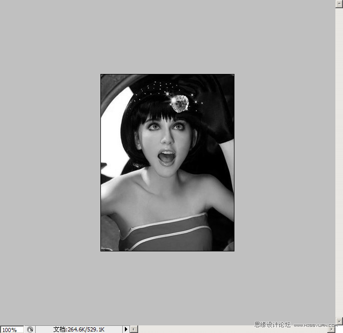 PS制作人物的塑料皮肤效果