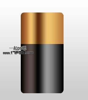 PS制作高光质感电池图标