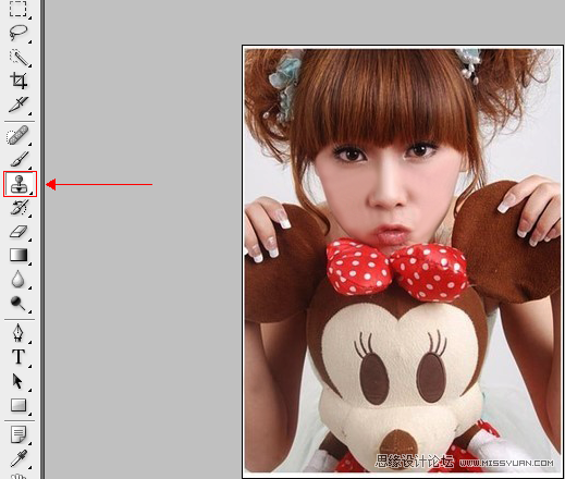 PS简单为照片添加可爱的炫彩色