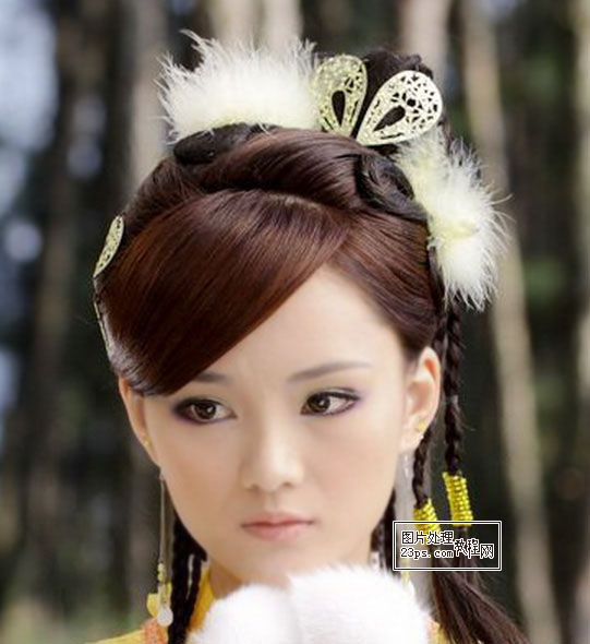 PS把古装人像图片转为轻手绘效果