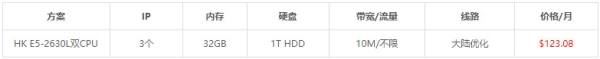 RAKsmart七月促销：E5-2630L双CPU香港多IP服务器限量抢