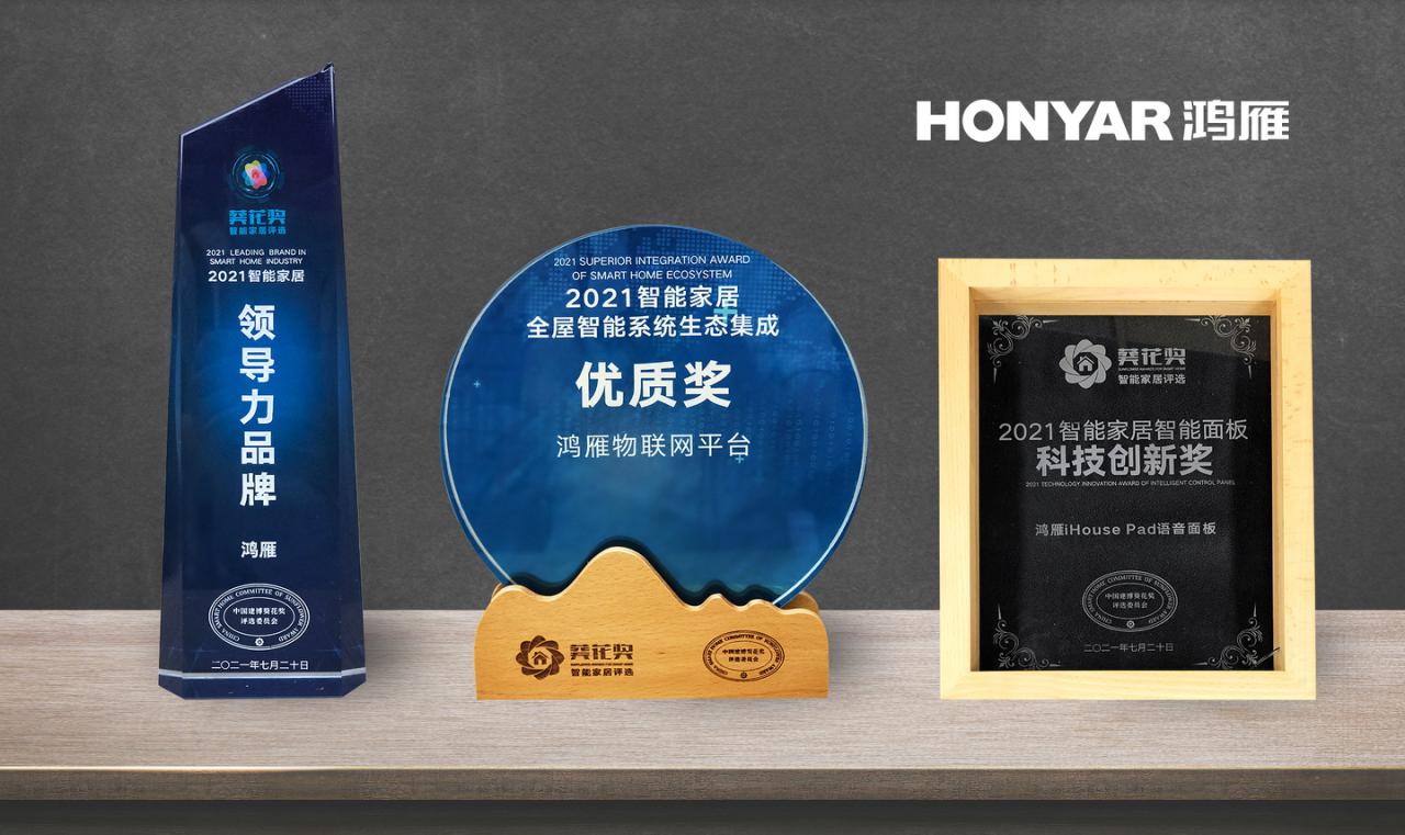 实力铸荣誉,鸿雁喜提“葵花奖”三项重磅大奖