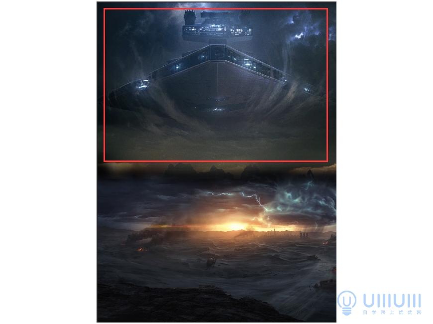 PS教程!用合成技巧制作星球大战主题视觉海报