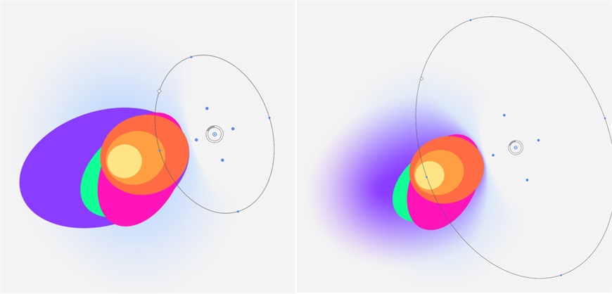 PS教程!弥散光设计!3种方法教你制作网易云音乐同款设计风格