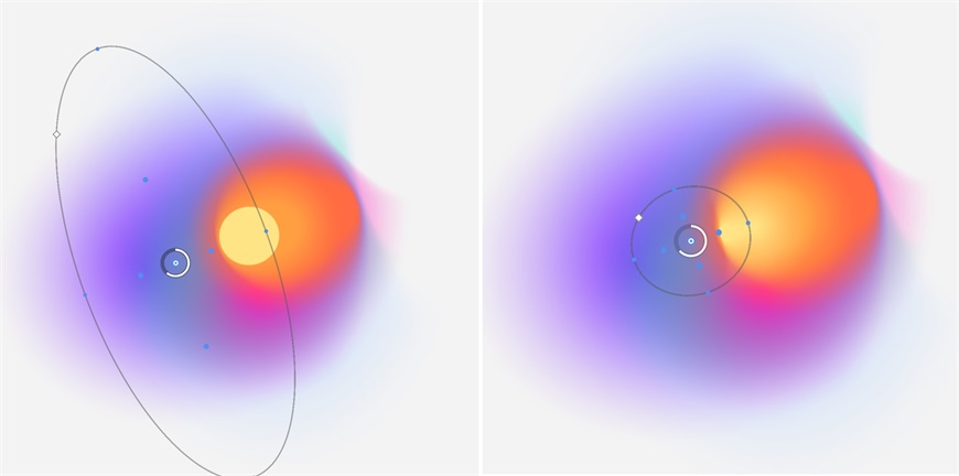 PS教程!弥散光设计!3种方法教你制作网易云音乐同款设计风格