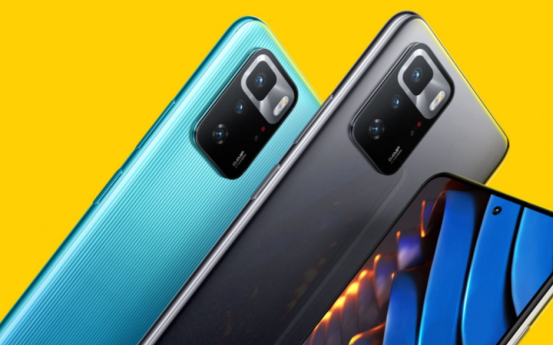 小米POCO X3 GT手机渲染图曝光：后置矩形三摄，天玑1100加持