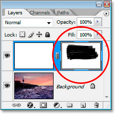 PS画边照片边框效果
