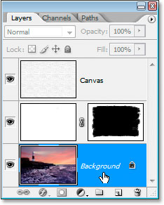 PS画边照片边框效果