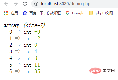 1627871802644784.png 简析怎么通过PHP类对整数数组进行排序
