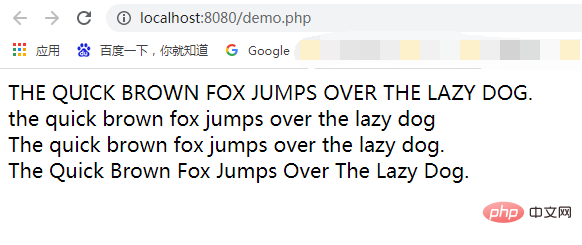 1627867454557937.png PHP字符串练习三:转换字符串大小的4种方法