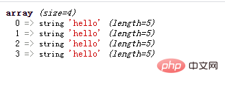 1628052601102596.png PHP数组学习之如何以填充方式来创建数组
