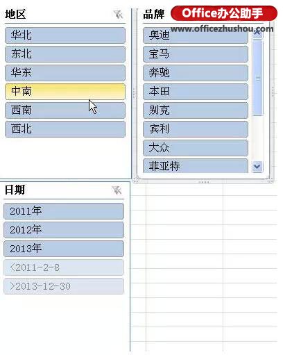 excel什么是数据切片 Excel切片器--数据智能展示的利器 excel什么是数据切片 Excel切片器--数据智能展示的利器