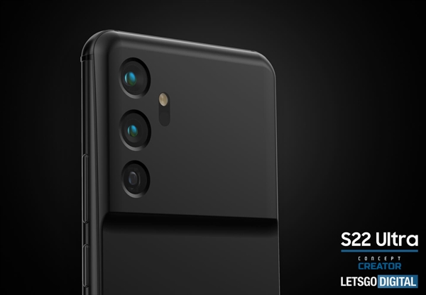 神似小米11 Ultra!三星Galaxy S22 Ultra渲染图曝光:相机巨大