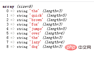 1629788812474995.png PHP字符串学习之怎么知道字符串中包含了多少单词