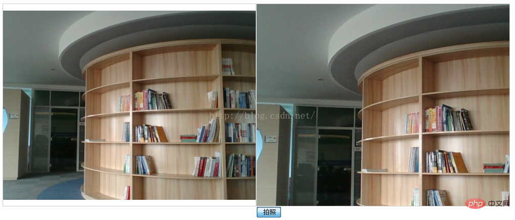 html5实现调用摄像头并拍照功能