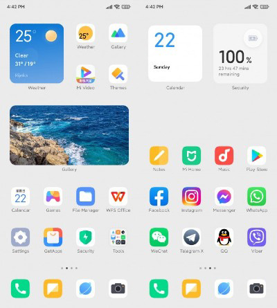 小米 MIUI13 外观曝光，预计将在年底到来