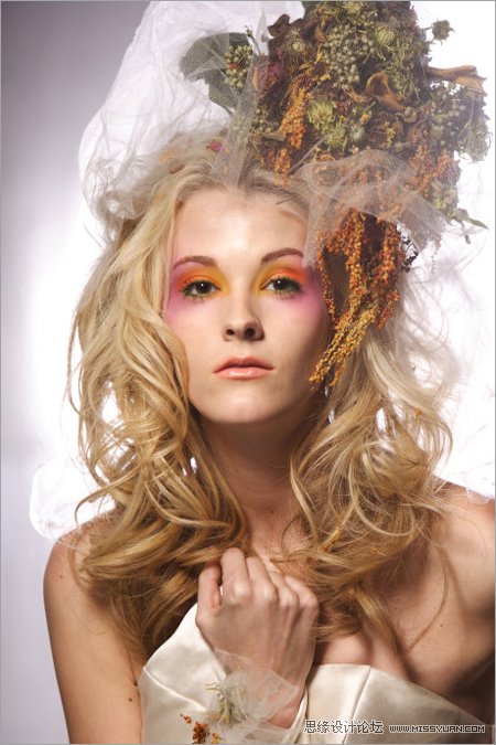 PS后期调色教程:美女唯美照片的处理方法