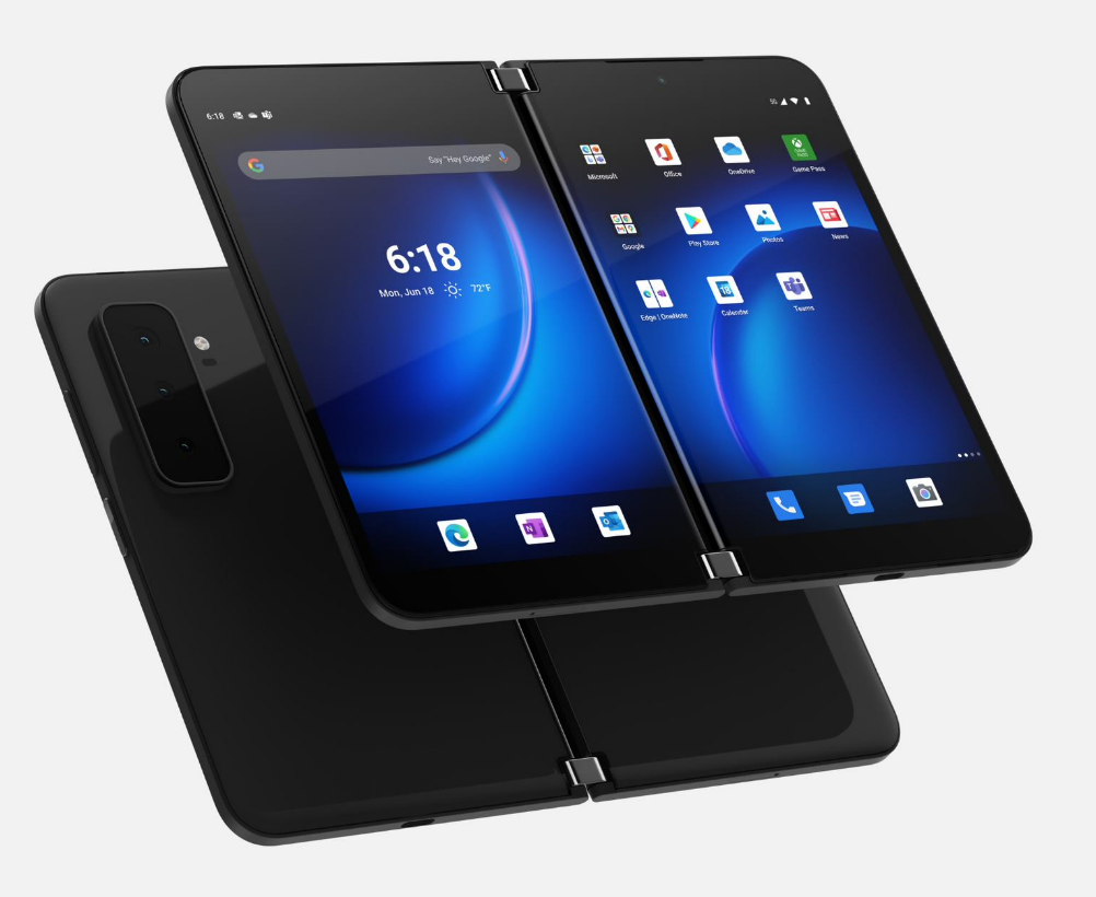 微软发布 Surface Duo 2 安卓 11 双屏幕手机模拟器,免费下载