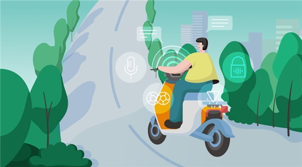 声纹解锁、智能降噪…两轮车智能还远吗?