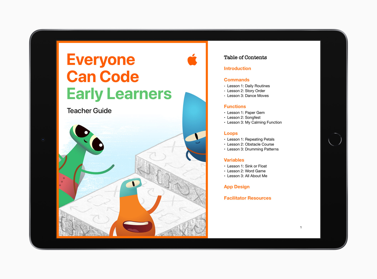 苹果宣布为小学生推出全新编程指南，课业 App 支持下课反馈单功能