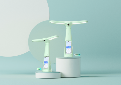 大力智能学习灯,护眼黑科技照亮近视防控黄金期