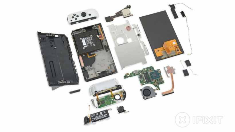 iFixit 拆解任天堂 OLED 版 Switch:比想象中变化更大